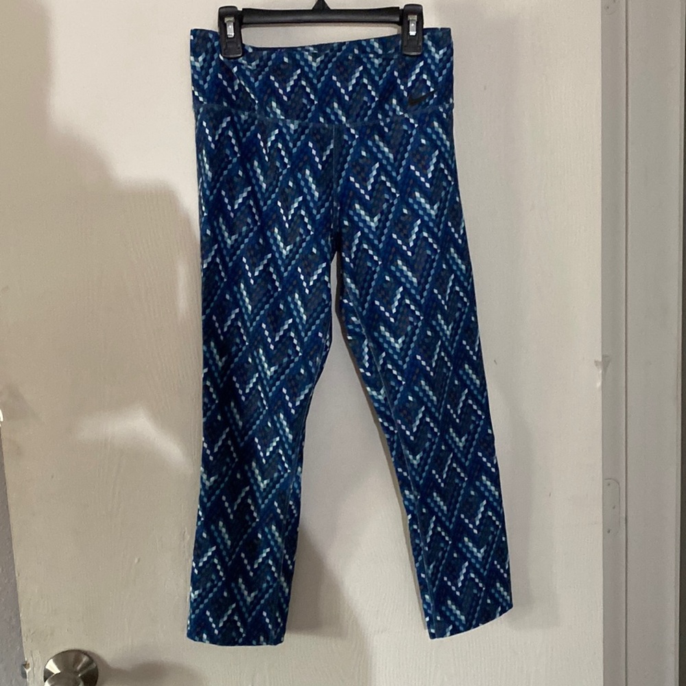 Nike multi colored leggings dry fit